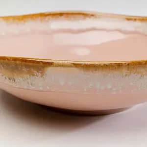 Comparateur de prix : Assiettes creuses - KARE - Nala - Set de 4 - Vintage - Grès rose 20cm