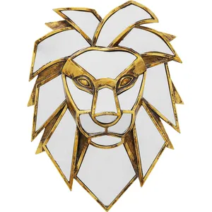Déco murale miroir lion Kare Design pas cher