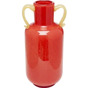 vase salut 36cm rouge à hanses pas cher