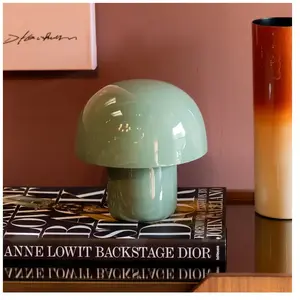 Comparateur de prix : Kare Design Lampe champignon en acier vert sage