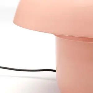 KARE lampe de table Mushroom, orange, acier, hauteur 27 cm pas cher