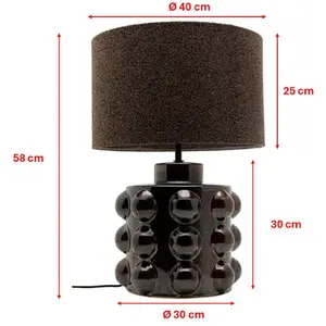 Lampe Calamaro marron Kare Design TU pas cher