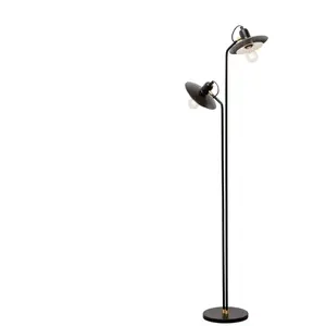 Lampadaire Speaker Duo 149cm noir Kare Design pas cher