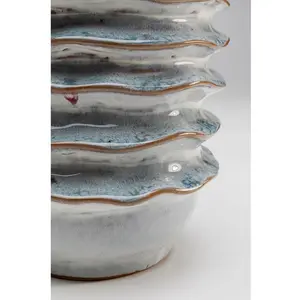 Comparateur de prix : Vase Mina Riffle bleu Kare Design