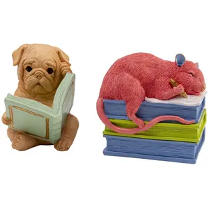 Serre-livres chien et souris set de 2 Kare Design TUVendu parkare-design