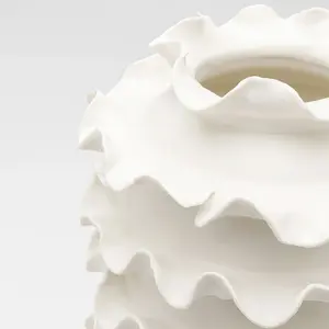 Comparateur de prix : vase viento 39cm blanc