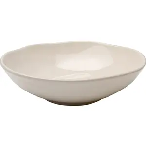 Assiettes creuses Organic 22cm crème set de 6 Kare Design