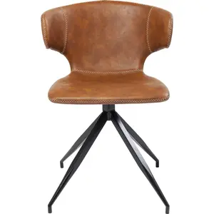 Chaise Rusty marron Kare Design pas cher