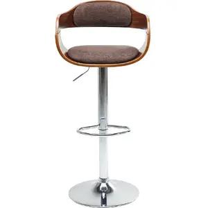 Tabouret de bar Monaco choco Kare Design