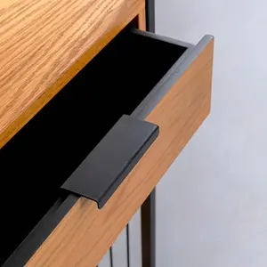 Comparateur de prix : Kare Design Étagère en chêne et acier noir 200x125