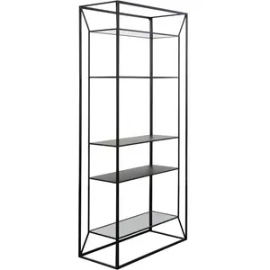 Comparateur de prix : Étagère Corinne 200x90cm noire Kare Design
