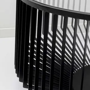 Comparateur de prix : Table basse Corinne 80cm noire Kare Design