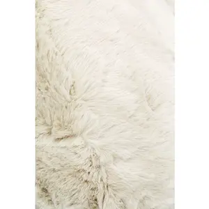 Fauteuil Mika 115cm crème Kare Design pas cher