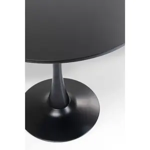 Table Schickeria 80cm noire Kare Design TU pas cher