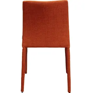 Chaise Bologna orange Kare Design TU pas cher