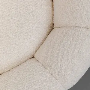 Fauteuil pivotant Peppo Bloom blanc Kare Design pas cher