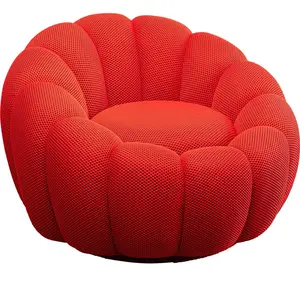 Comparateur de prix : Fauteuil pivotant Peppo Bloom rouge Kare Design