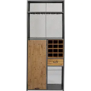 Meuble de bar avec table - KARE - Vinoteca - Bois - Laqué - Contemporain - Design pas cher