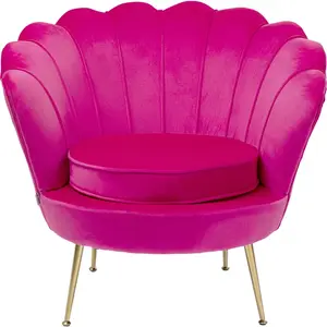 Comparateur de prix : Fauteuil - KARE - Water Lily - Fuchsia - 1 place - Design contemporain