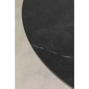 Table Grande Possibilita 120cm noire et grès Kare Design TUVendu parcdiscount