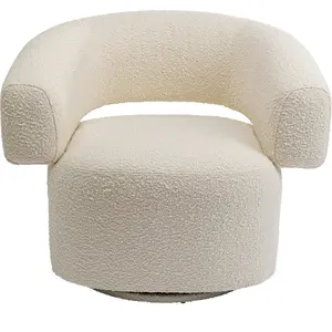 Fauteuil pivotant Maye crème Kare Design TUVendu parconforama