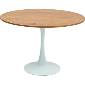 Comparateur de prix : Table Schickeria 110cm chêne et blanche Kare Design