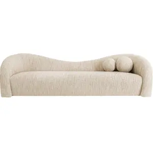 Canapé Livia Melange 3 places crème Kare Design TU pas cher