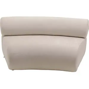 Kare Design Canapé 2 places en velours tressé crème pas cher