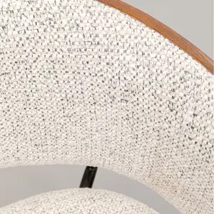 Comparateur de prix : Kare Design Chaise avec accoudoirs en polyester beige et noyer