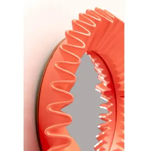 Miroir Hermosa 32cm orange Kare Design pas cher