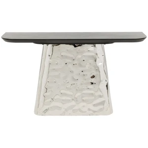 Comparateur de prix : console caldera chrome 138x38cm kare design