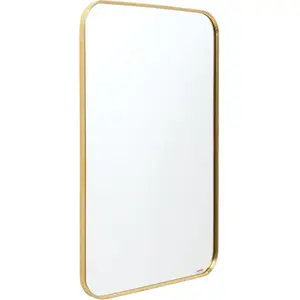 Miroir Simply 120x80cm laiton Kare Design