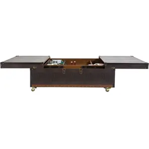 Table basse bar Globetrotter croco Kare Design pas cher