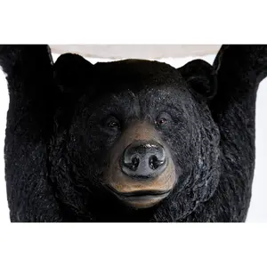 Kare Design Table D'appoint Animal Ours Noir Kare Design