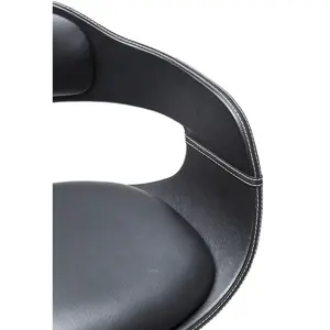 Kare Design Tabouret De Bar Costa Noir Kare Design pas cher