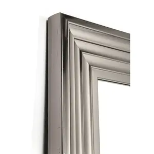 Comparateur de prix : Miroir Frame argenté 180x90cm Kare Design