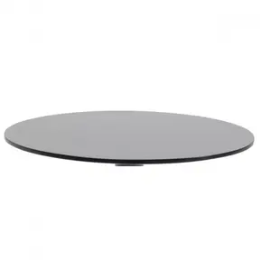 Comparateur de prix : Plateau de table Schickeria noir Kare Design Diamètre - 110cm