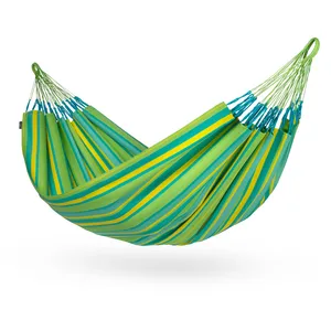 Comparateur de prix : LA SIESTA Hamac classique double en tissu vert citron