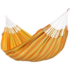 LA SIESTA - Hamac duo Carolina jaune 380x160Vendu parcarrefour