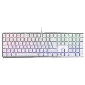 CHERRY MX 3.0S RGB clavier Gaming USB QWERTZ Allemand Blanc - Neuf pas cher