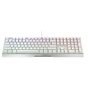 XTRFY MX 3.1 - Clavier - 100% - full size - rétroéclairé - USB-C - QWERTZ - Allemand - commutateur : CHERRY MX2A Brown - blanc