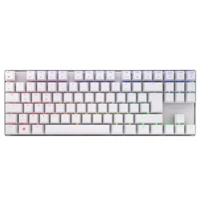 MX 8.2 - Clavier - 80% - TKL - rétroéclairé - sans fil - Bluetooth 5.2, 2.4 GHz, USB-C - QWERTZ - Allemand - commutateur : CHERRY MX2A Red - noir