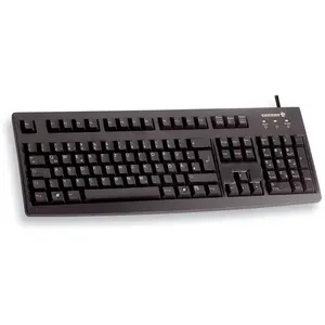 Comparateur de prix : CHERRY Comfort keyboard USB, black, FR clavier Noir