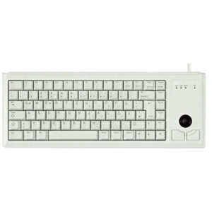 Comparateur de prix : CHERRY Compact-Keyboard G84-4400 - Clavier - USB - Français - gris clair