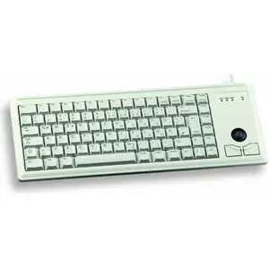Comparateur de prix : CHERRY Compact-Keyboard G84-4400 - Clavier - PS/2 - Français - gris clair