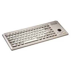 CHERRY Compact-Keyboard G84-4400 - Clavier - USB - Anglais - gris clair pas cher