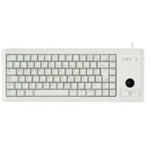 Comparateur de prix : CHERRY Clavier d'ordinateur compact G84-4400 PS/2 gris QWERTY (US)