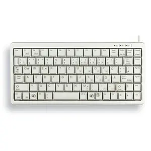 Comparateur de prix : Cherry - clavier miniature 86 touches USB+PS/2 gris (G84-4100LCMFR-0)