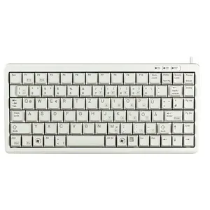 CHERRY Compact-Keyboard G84-4100 - Clavier - USB - Allemand - gris clair