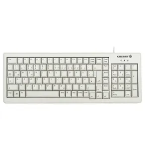 CHERRY XS Complete G84-5200 - Clavier - PS/2, USB - Allemand - gris clair